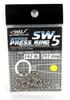 ODZ OS-06 Split Ring Hyper Press Ring Silver Size 4 20/pack (3049)