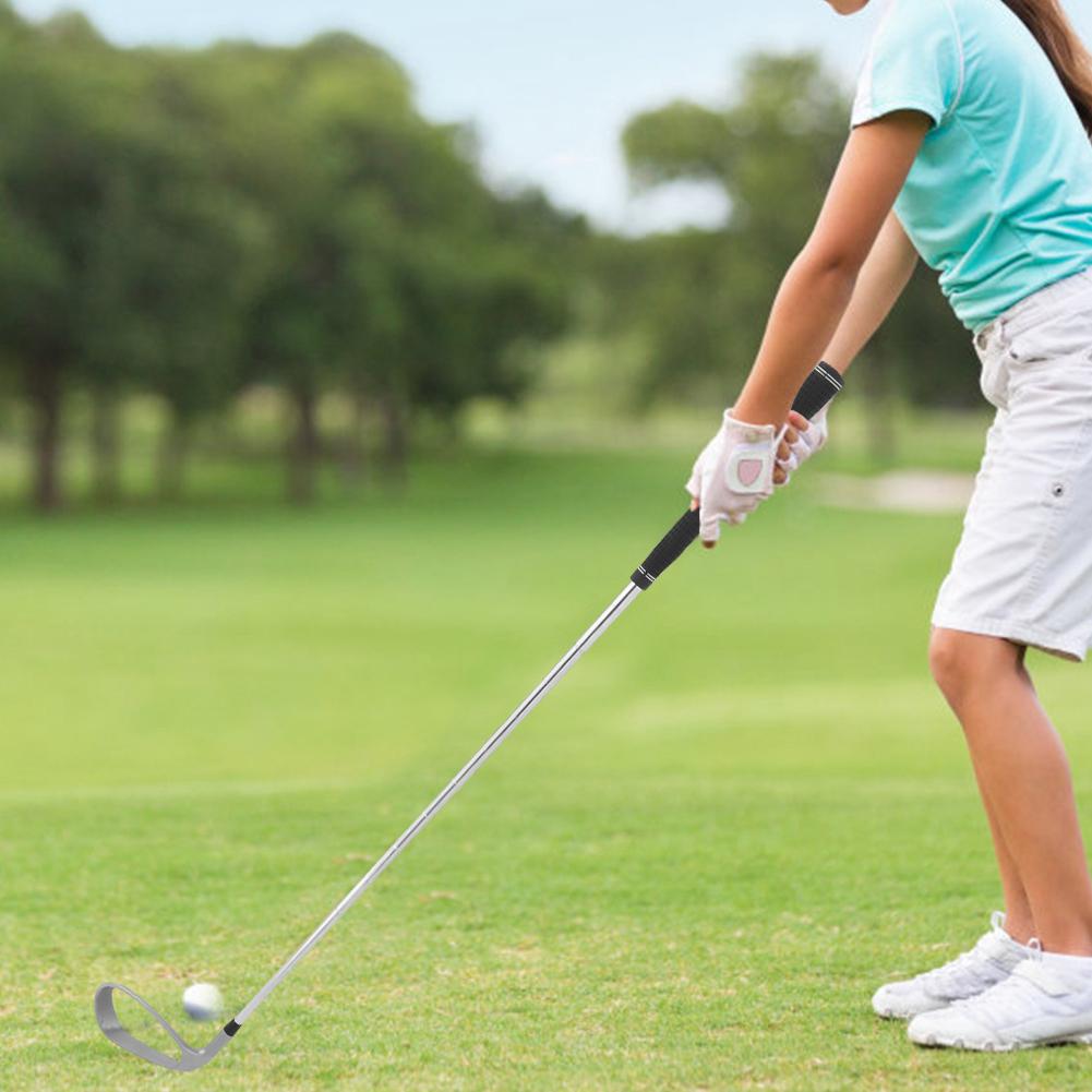 Портативный Легкий Тренажер для Помощи в Гольф-Свинге из Нержавеющей Стали Хорошая Палка-Стержень для Практики Ударов
