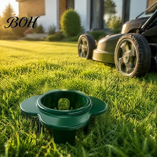 Underground Light Shield Lawn Sprinkler Protector, Garden Head Shield, Donut Guard, Easy Install Guard 3.74" Inner Diameter, Plastic Cover for