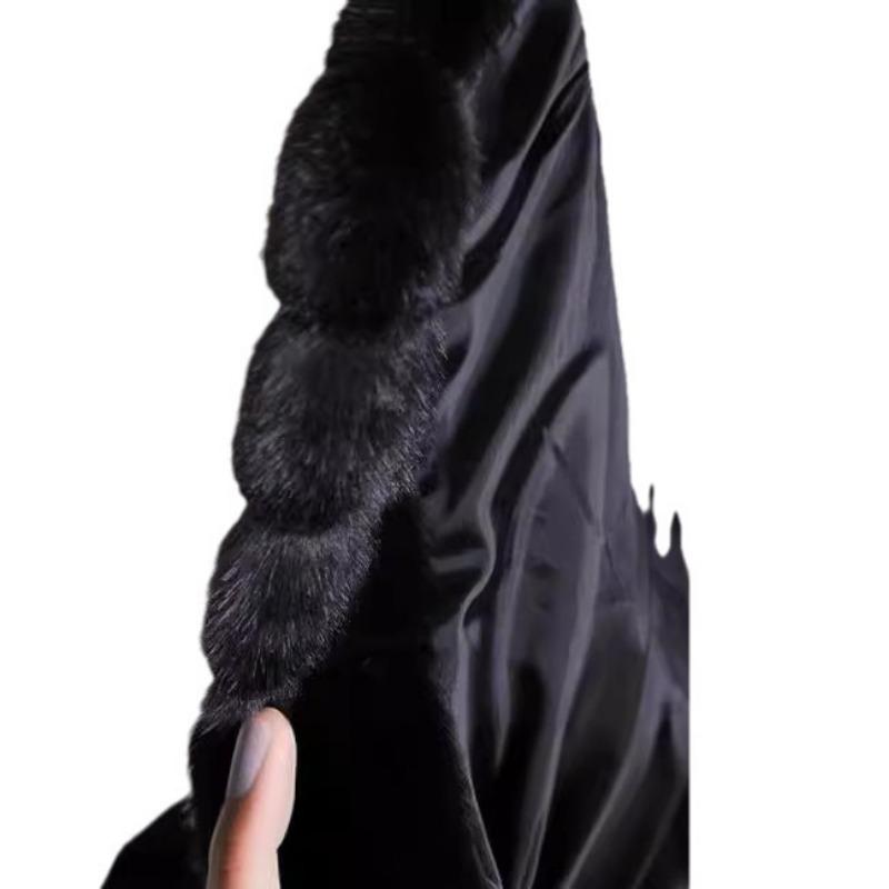 Новый пушистый пальто одежда имитация меха пальто меховое пальто плюшевый без воротника стриженая жилетка