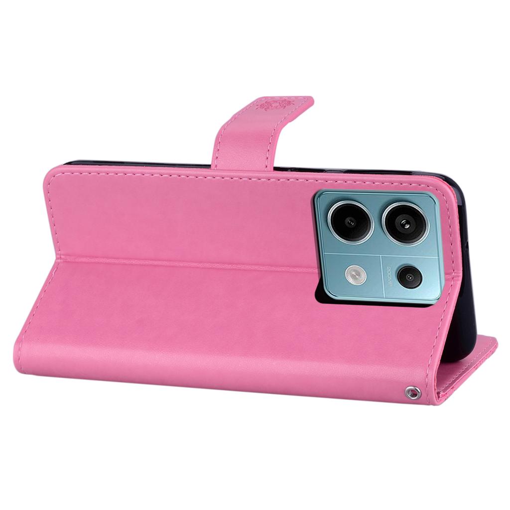 For Xiaomi Redmi Note 13 5G Leather Phone Case Flip Wallet Cover Shiny Rhinestone