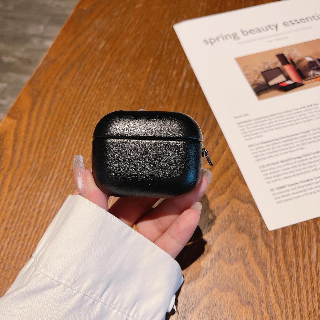 Водонепроницаемый защитный чехол из искусственной кожи для AirPods Pro 2