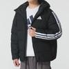 adidas ESSENTIALS Пуховик с 3 полосками Мужской Черный KH3987