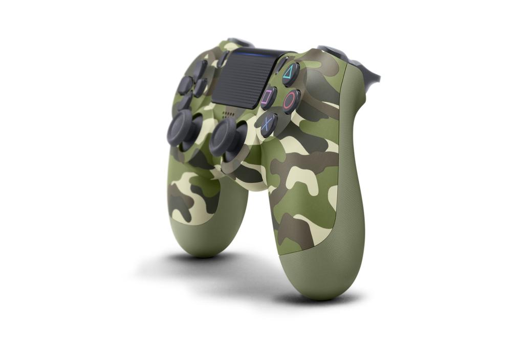 Беспроводной контроллер Green Camouflage production (DUALSHOCK 4) (CUH-ZCT2J16) [Производитель прекратил выпуск]