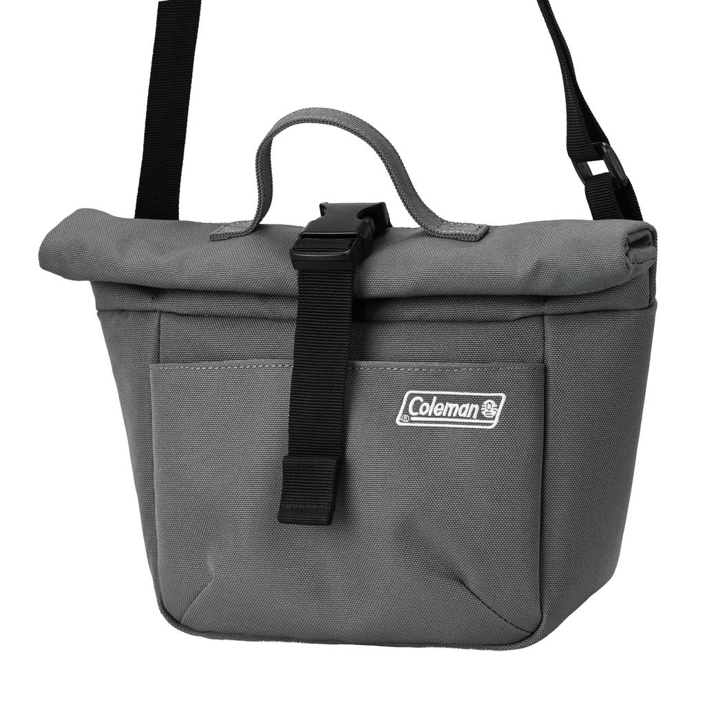 Etsumi & Coleman Camera Bag, Shoulder Bag, Coleman Roll Bag, Small, Compact and Lightweight, Men's and Women's, Gray, VCO-8788