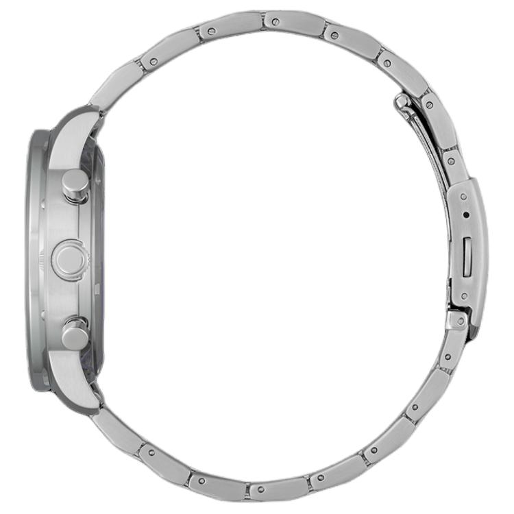 Citizen Коллекция Eco-Drive Хрустальное стекло Питание от света Кварцевый механизм Ремешок из нержавеющей стали CA4500-83E