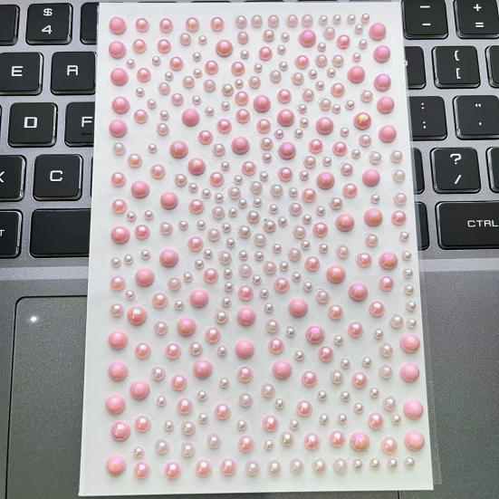 Наклейки со стразами Искусственный жемчуг Самоклеящиеся противоскользящие Фестивальные украшения для лица Наклейка на концертный макияж Волосы на лице Украшение тела Подвески со стразами