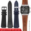 Для Casio маленький квадратный ремешок AE1200 AE-1300/F-108/W-216H/W-218/WS-1400 W-737H Hretro кожаный ремешок для часов для мужчин 18 мм