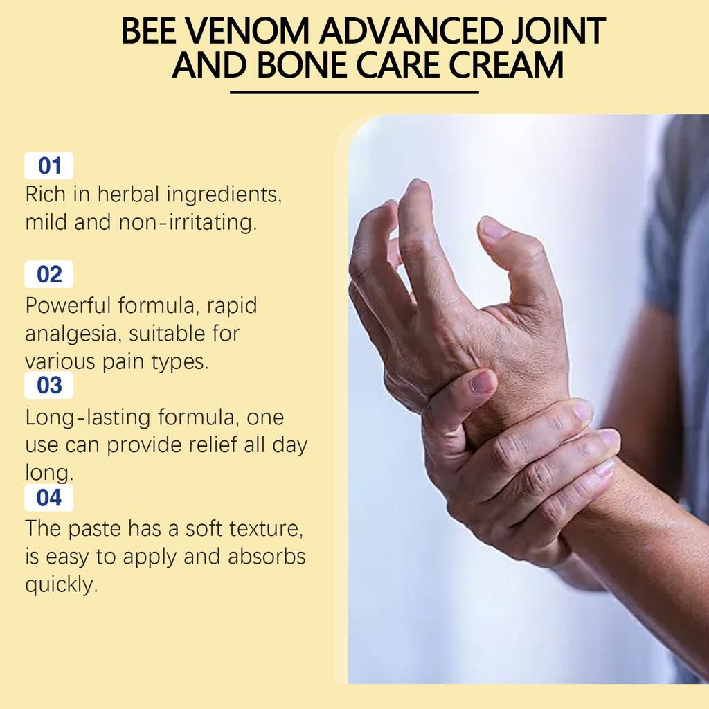 Advanced Joint And Cream Прополисный крем для суставов, успокаивающий, обеспечивает для шеи, талии, спины, рук, ступней и ног