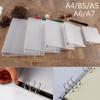 Fashion Plastic Shell Journal Diary Refillable Notepad Cover Ring Binder Notebook Shell File Folder