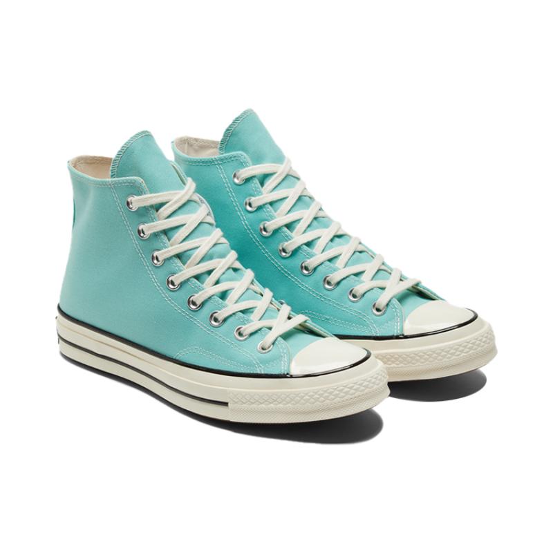 Converse 1970-е Chuck Taylor All Star Удобные и универсальные высокие эспадрильи унисекс мятно-голубые