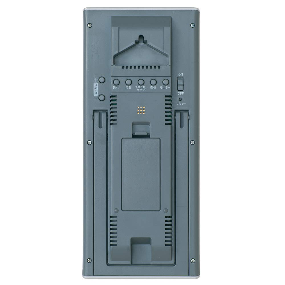 Seiko Часы настольные часы будильник настенные часы радио цифровой ежедневный календарь дисплей температуры и влажности серебристый металлический корпус xx см SQ431S размер