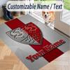 Custom Text Printed Rug VfB Stuttgart FC Non Slip Floor Carpet For Home Room Decor