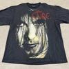 Винтажная футболка The Cure Wish Tour T 1990-х годов Футболка группы Однострочный шов Прямой крой Перепечатка