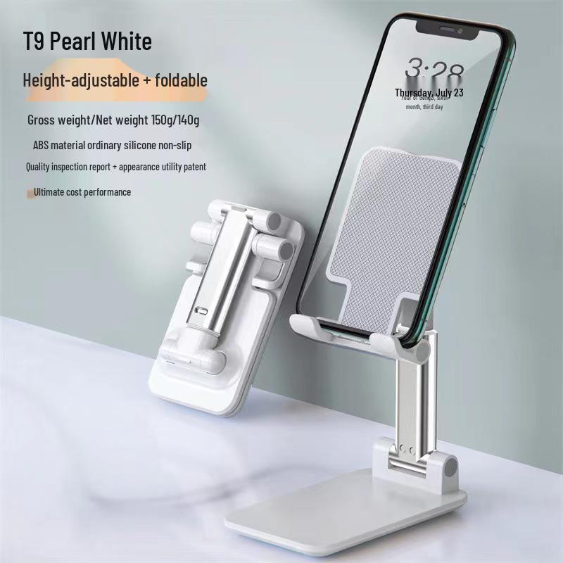 Складной настольный держатель для мобильного телефона и планшета – Многофункциональный и регулируемый для TikTok и многого другого