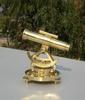 Alidate Brass with Working Magnetic Compass and Telescope Survey