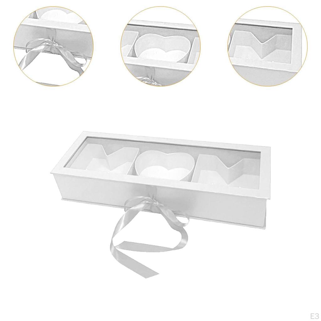 Подарочная коробка для цветов для мамы 22x7.8x4 дюйма для цветочных композиций, аксессуары, многоцелевая для мам