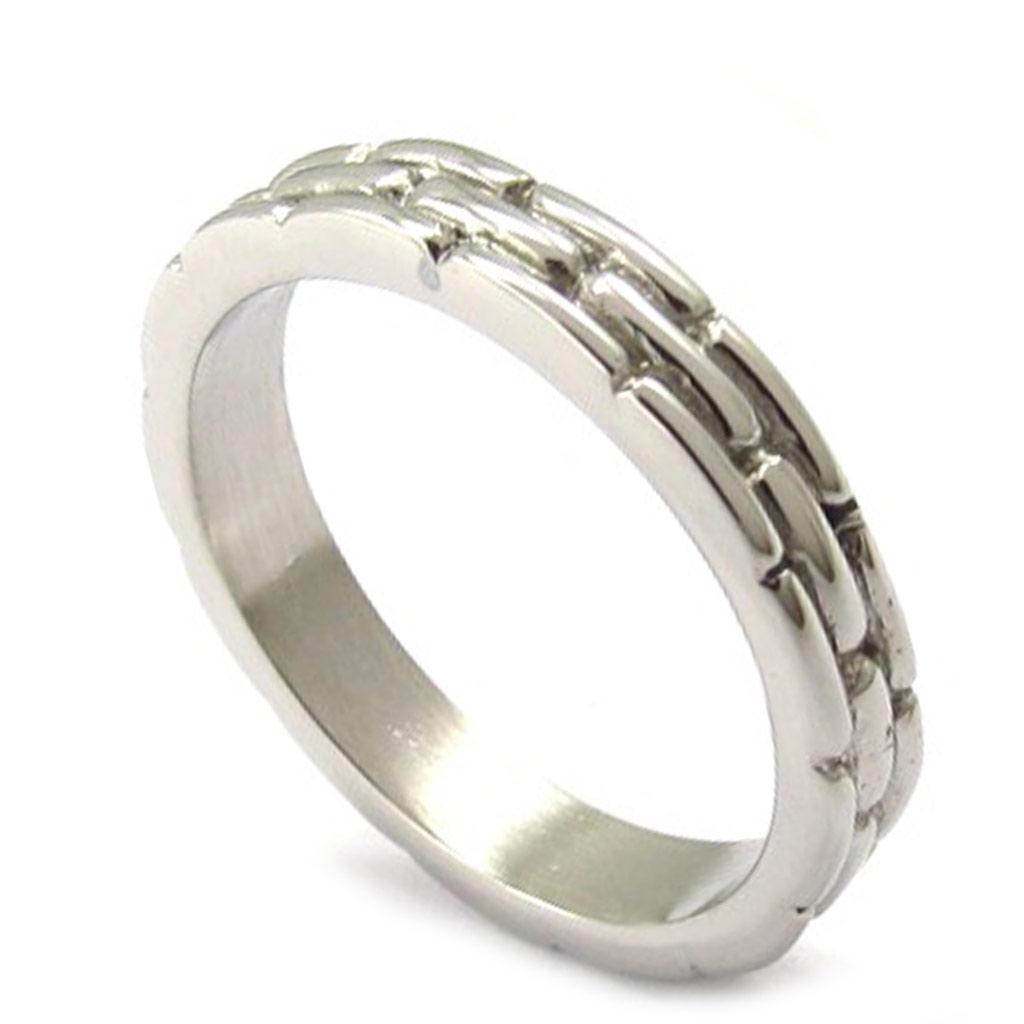 Стальное кольцо 'Хореография'