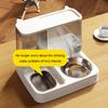 Automatic Cat Feeder 2-in-1 Pet Food Feeder And Water Dispenser with Stainless Steel Bowl for Small Medium Cats And Dogs