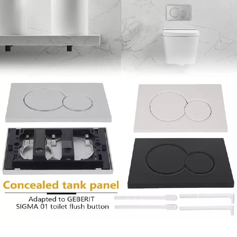Для Geberit Sigma 01 Двойная кнопка смыва Активатор Бачок для унитаза Скрытый