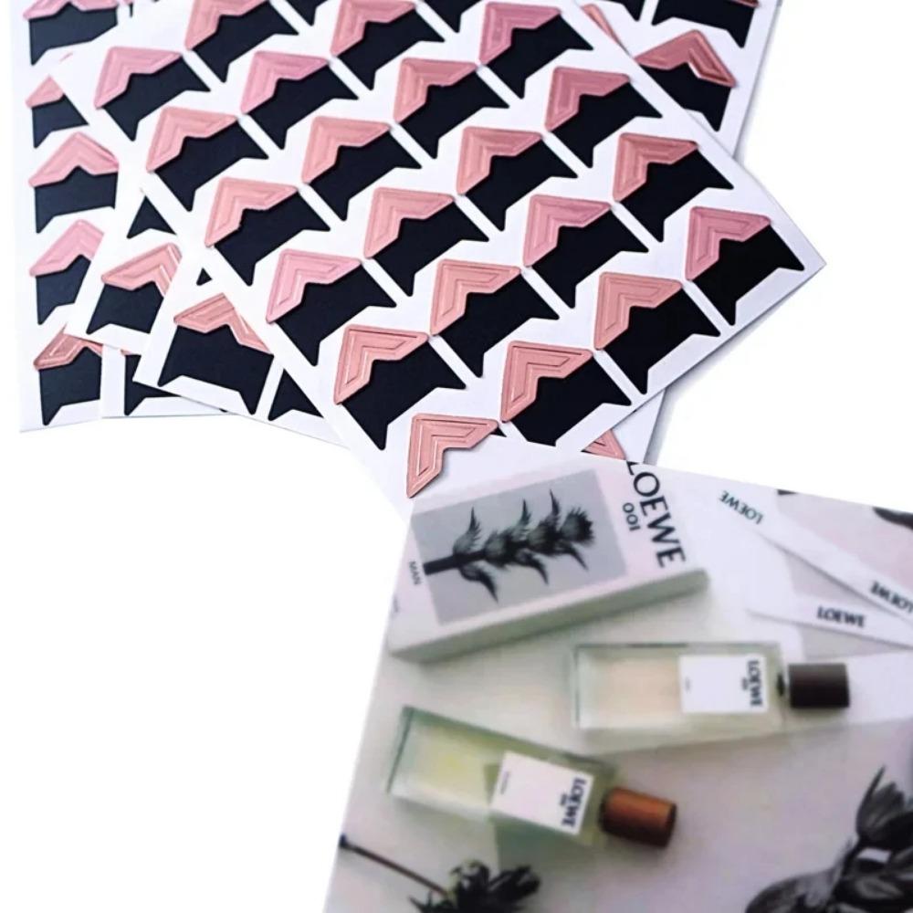 120 Pcs/Lot 5 Sheets DIY Vintage Corner Kraft Paper Stickers For Photo Album Frame Decoration Scrapbooking Picture Protect Decor