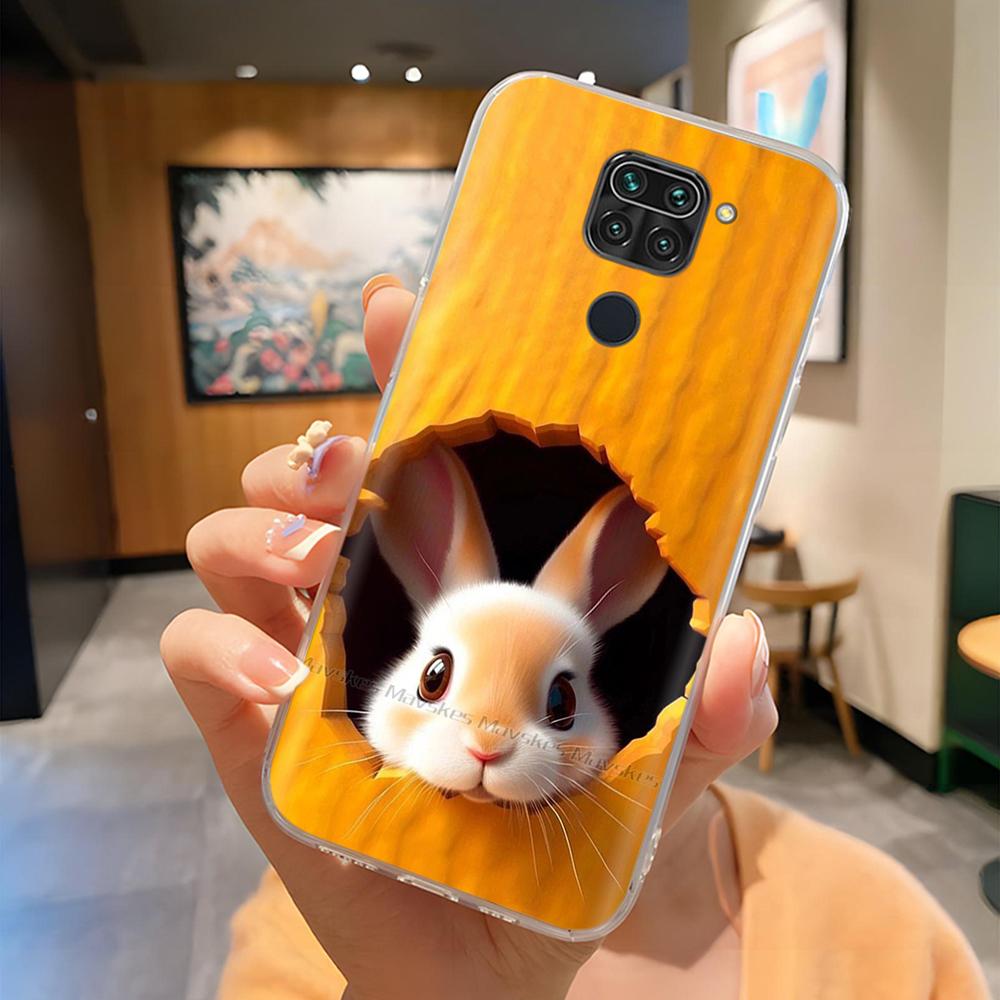 Чехол для телефона Xiaomi Redmi Note 9 Чехол Кот Панда Полная защита Силиконовая задняя крышка Для Redmi Note 9 Note9 Чехлы Fundas Coque