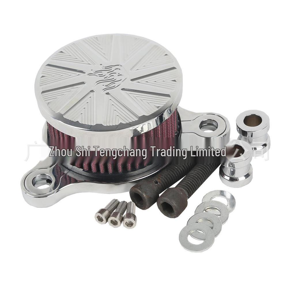 Chrome Air Filter Intake for XL883/1200 Motorcycles (1988-2015)
