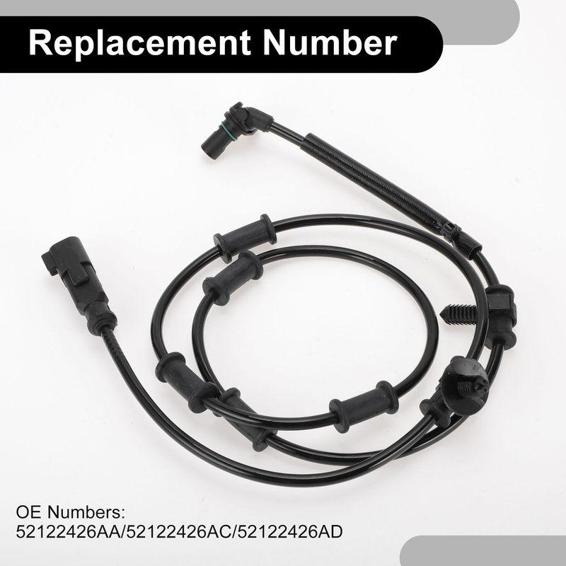 New Front 52122426AD ABS Wheel Speed Sensor For Dodge Ram 2500 3500 52122426AB 52122426AC ALS1971