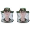 Night Fishing Repellent Mosquito Sun Caps Beekeeping Hat Breathable Sunshade Outdoor Camping Camouflage Mesh Shawl Hat Masks