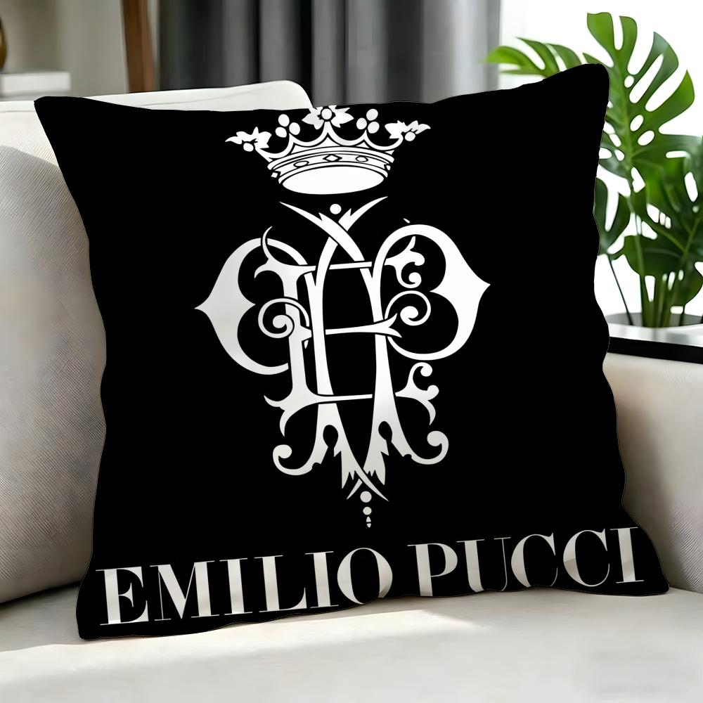 Бренд EMILIO PUCCI Наволочка Набор Наволочек 4 шт. 50x50 45x45 40x40 Наволочка Декоративная Диван Домашний Декор