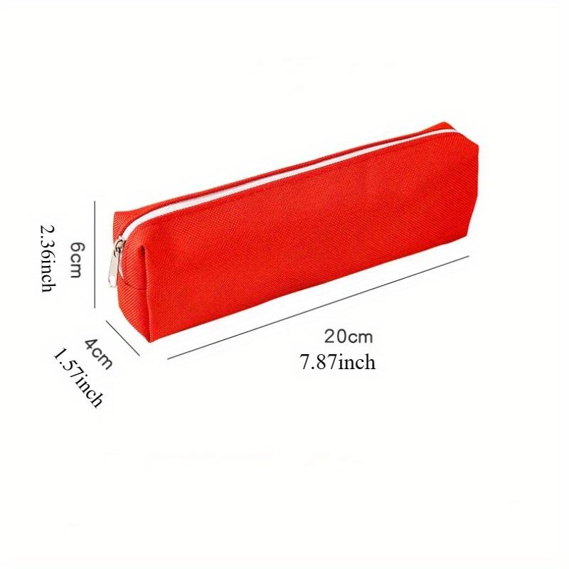 Пеналы Сумка Держатель Канцелярских Принадлежностей Чехол Ящик Для Хранения Карандашница На Молнии Мешочек Для Хранения Принадлежностей Косметичка Кошелек