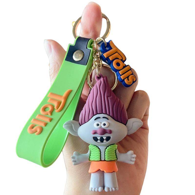 Cute Magic Elf Keychain Adorable Metal Bag Pendant Creative Car Accessory Wholesale