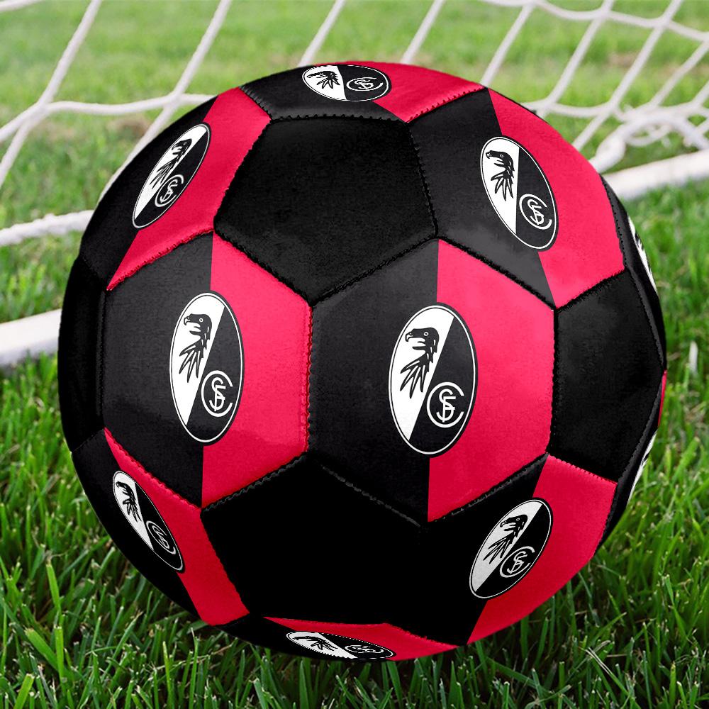SC Freiburg Soccer Ball Colorful All Ages Machine Stitched PVC Competition Ready Durable High-Bounce.SIZE5