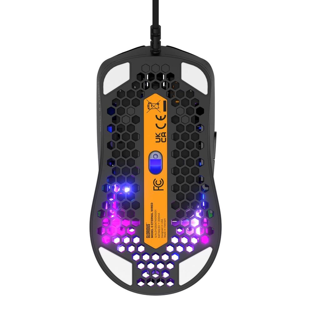Glorious Model O Eternal Wired Black Lightweight Wired Gaming Mouse MS0761 GLO-OE-W-BLK