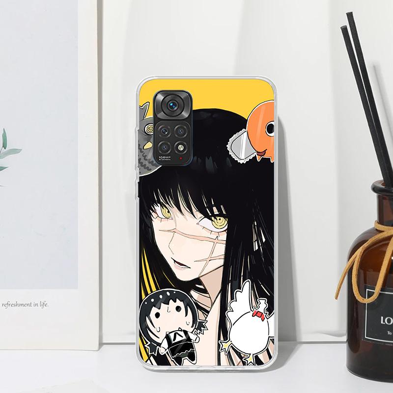 C-Chainsaw Mans Yoru War Devil Phone Case For Xiaomi Redmi Note 15 13 14S 14 Pro Plus 12S 11S 10S 12 11E 10 11T Art Fundas Back