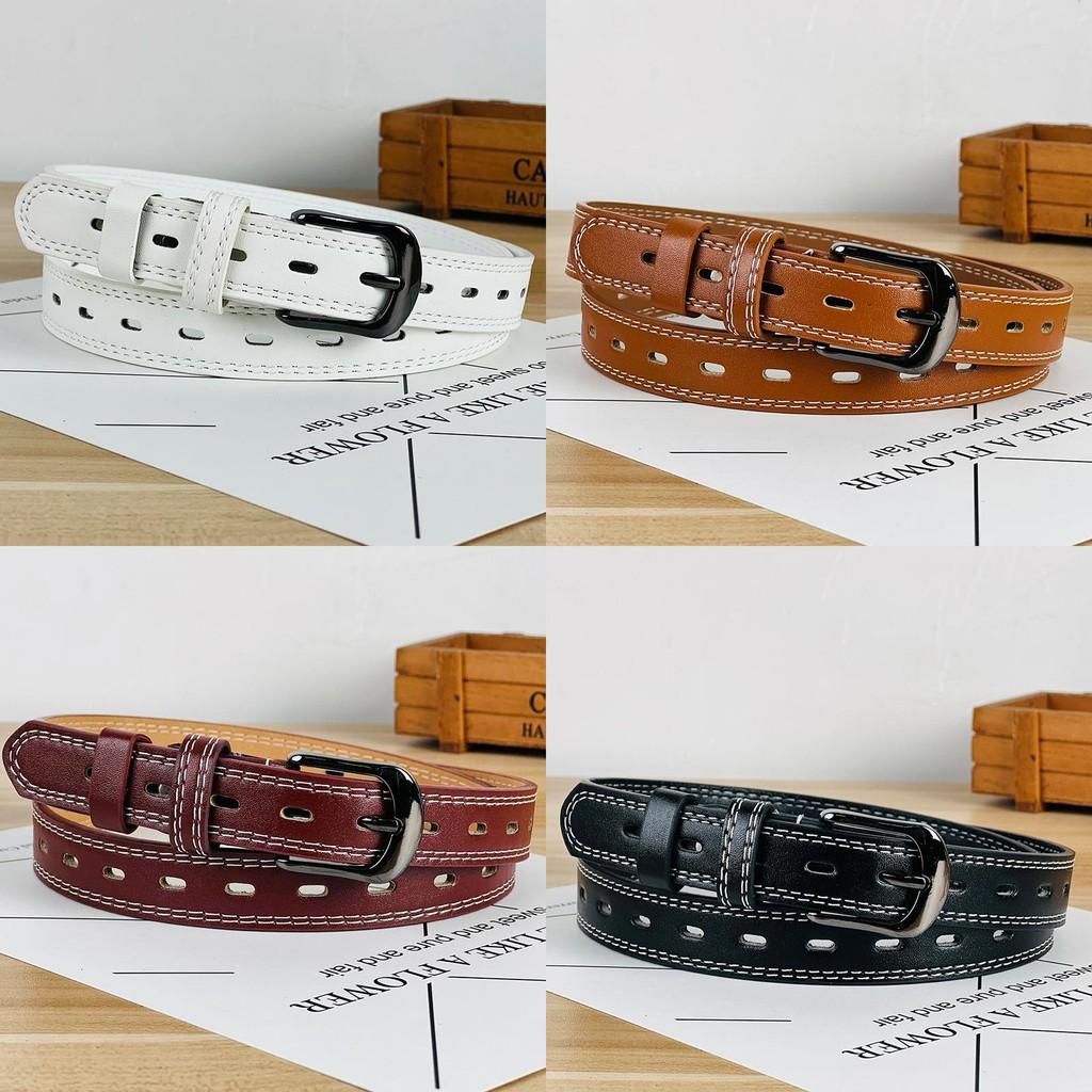 Fashion Womens Hollowout Belt With Pin Buckle For Casual Office Wear