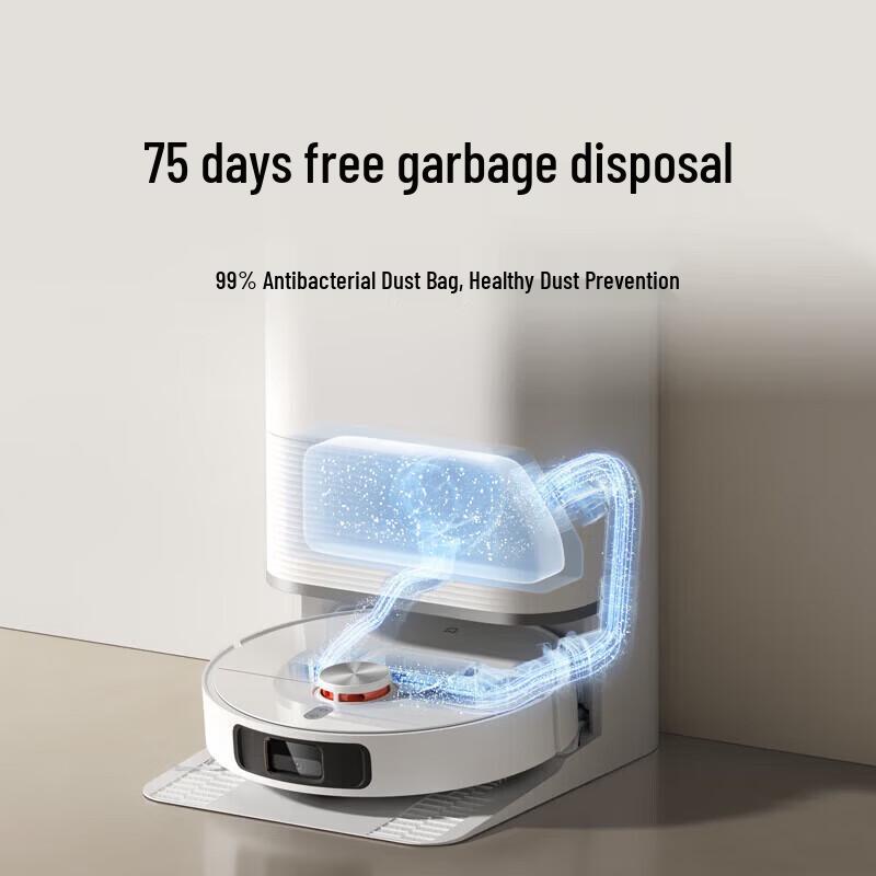 Робот-пылесос с функцией влажной уборки Xiaomi Mijia M40S Bionic с двумя руками