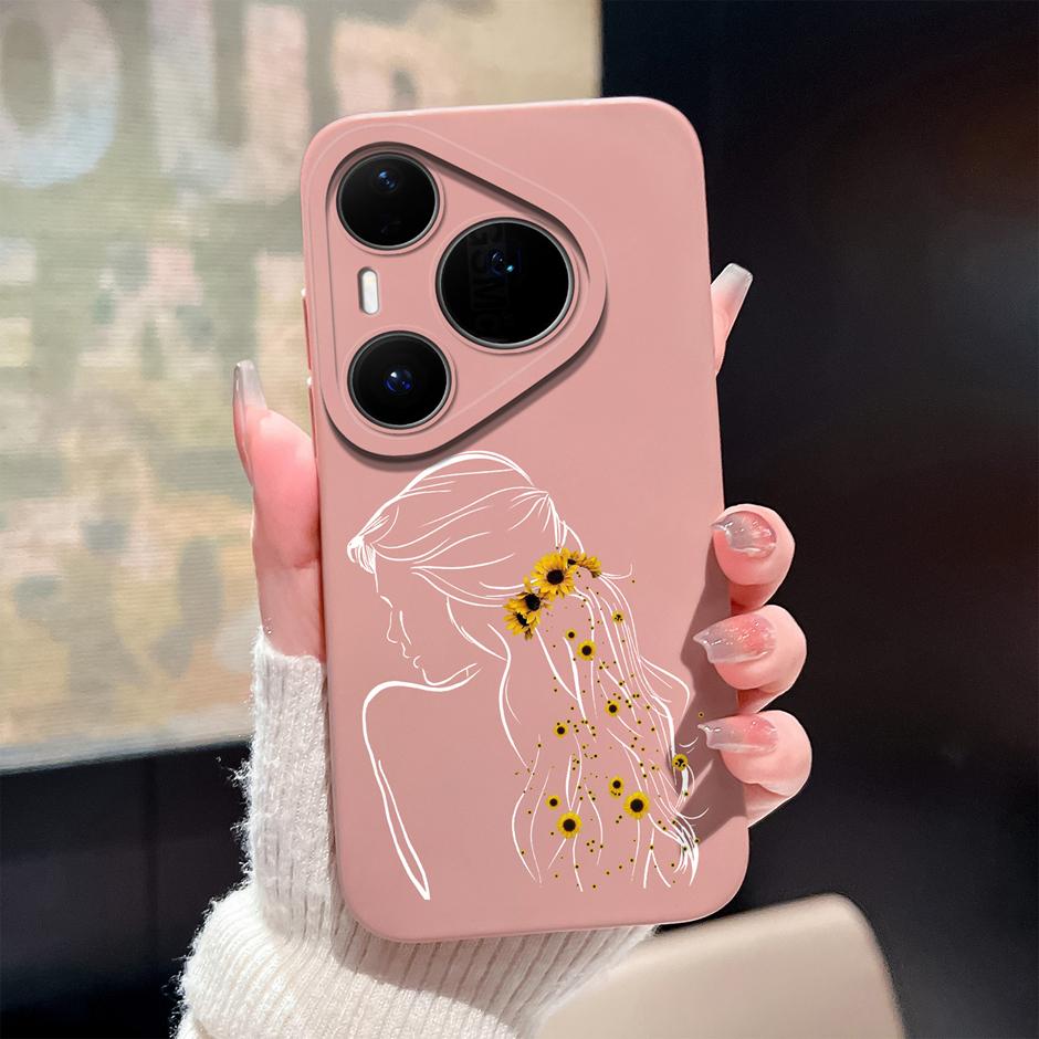 Чехол 'Бабочка' для Huawei Pura 80 Pro Plus Ultra, Защитный Мягкий Силиконовый Чехол для HuaweiPura80ProPlus, Чехол Pura80Ultra, Бампер
