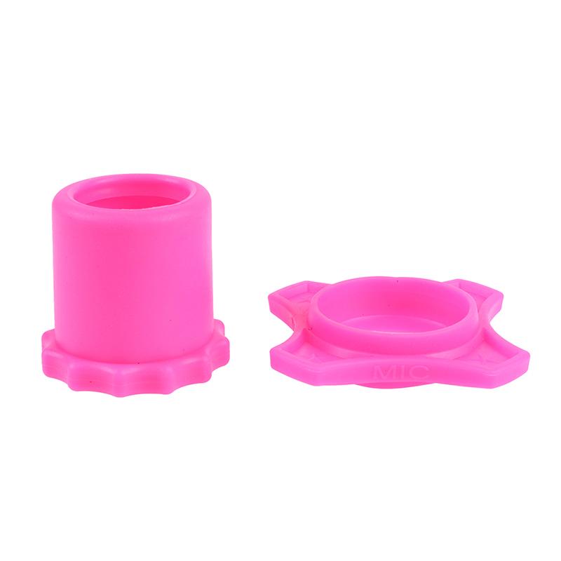 Пентаграмма Виброзащита Защита от перекатывания Беспроводной ручной микрофон Силиконовое кольцо, Цветные поролоновые насадки-ветрозащиты для микрофона