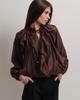 Women's Blouse Phardi 3032 36 Chocolate