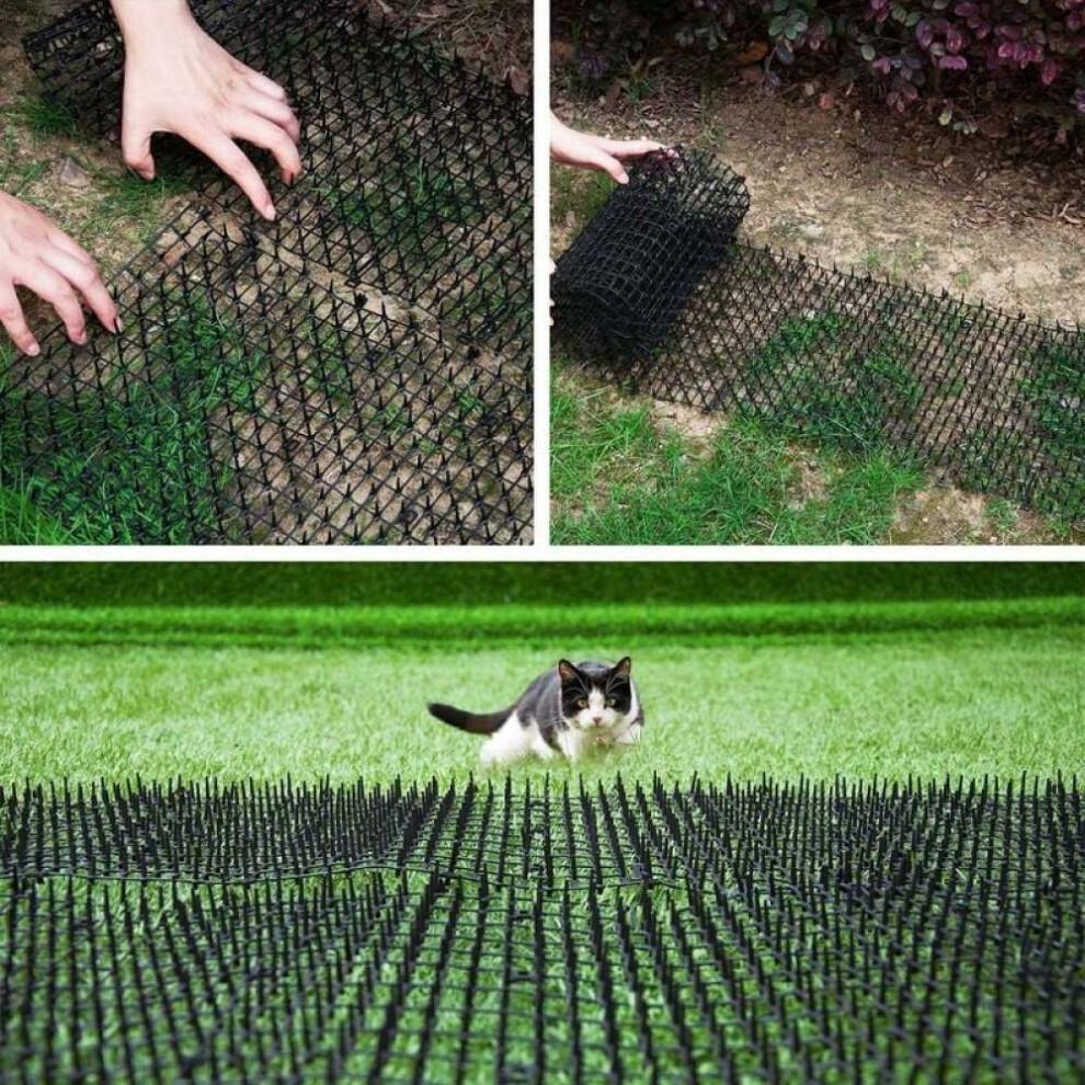Tapis à picots pour chat, usage intérieur et extérieur, conçu pour durer et résistant aux intempéries, répulsif pour jardins et meubles,