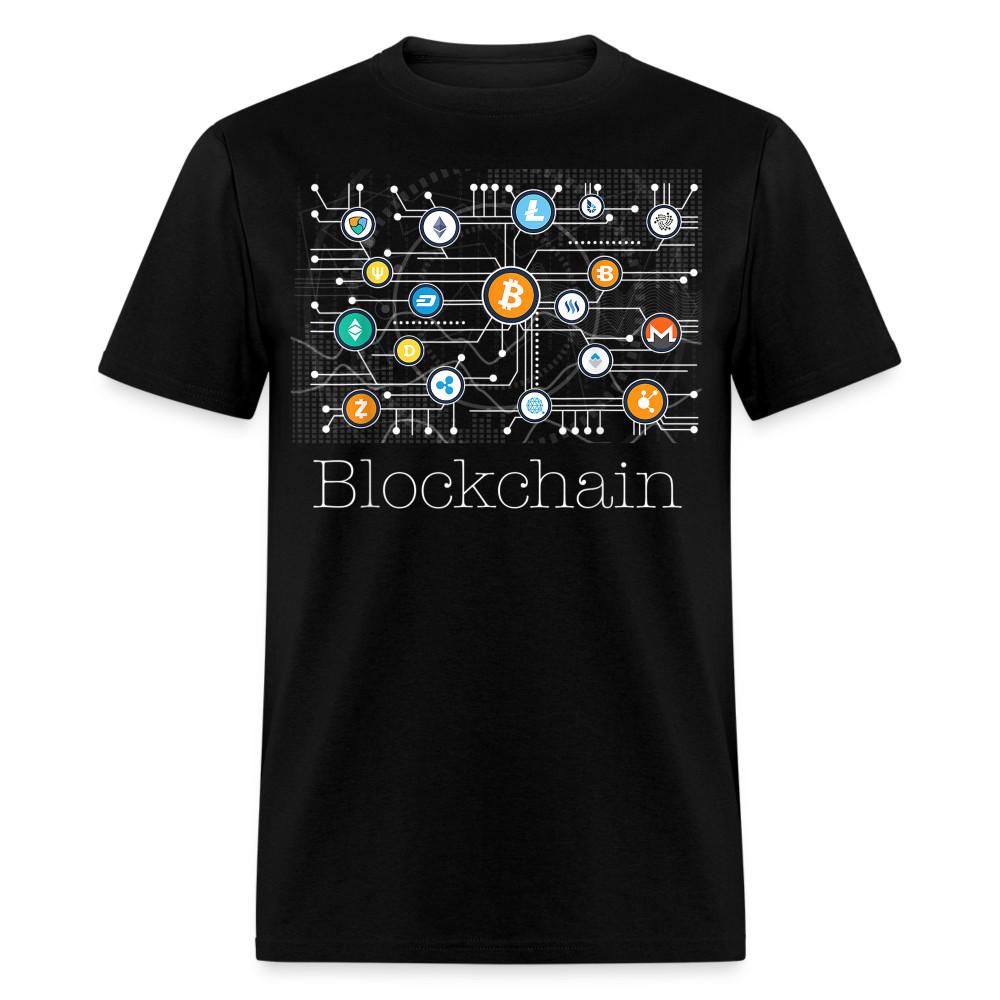 Футболка Bitcoin Blockchain BTC ETH LTC XMR Альткоин Ходлеры Крипто Футболка S-6XL
