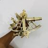 Nautical 22.86 Cm" Solid Brass Working Sextant Navigational Sextant Heavy Sextant Vintage Ship Astrolabe Model Sextan