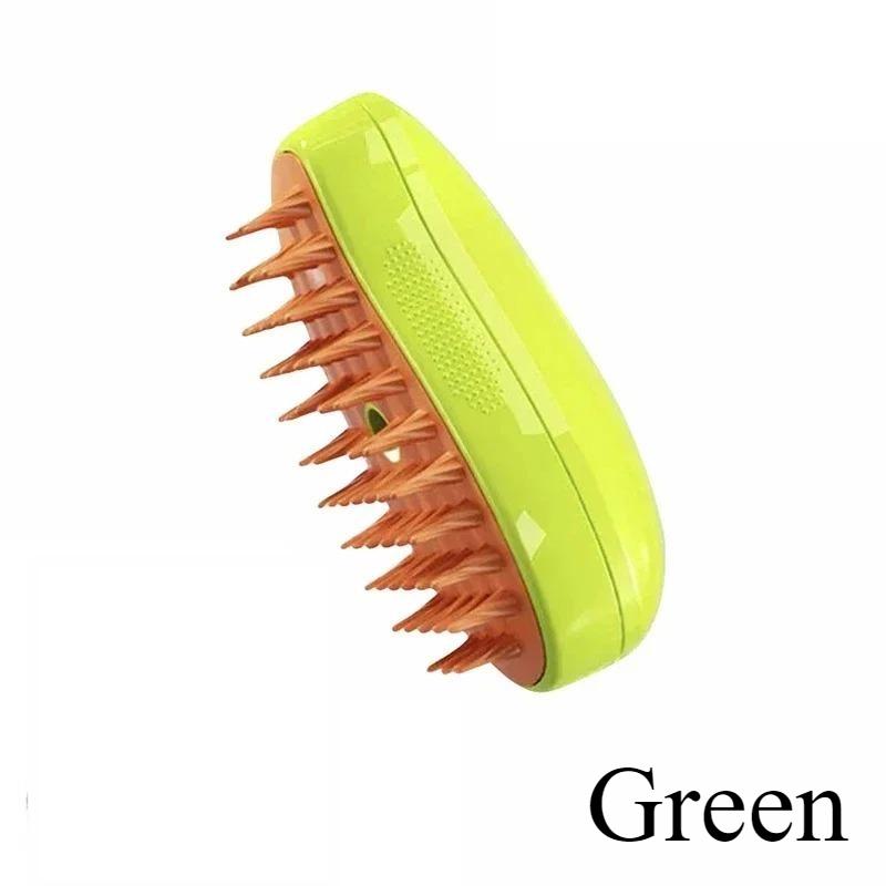 1pc -Dog Cleaning Mango Shaped Brush, Spray Massage Comb, Manual Pet Cleaning Brush, Perfect for Pet Cat,