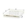 MANN FILTER Filtre D'habitacle CU1912