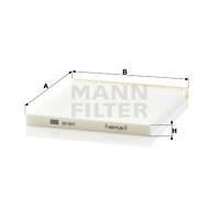 MANN FILTER Filtre D'habitacle CU1912