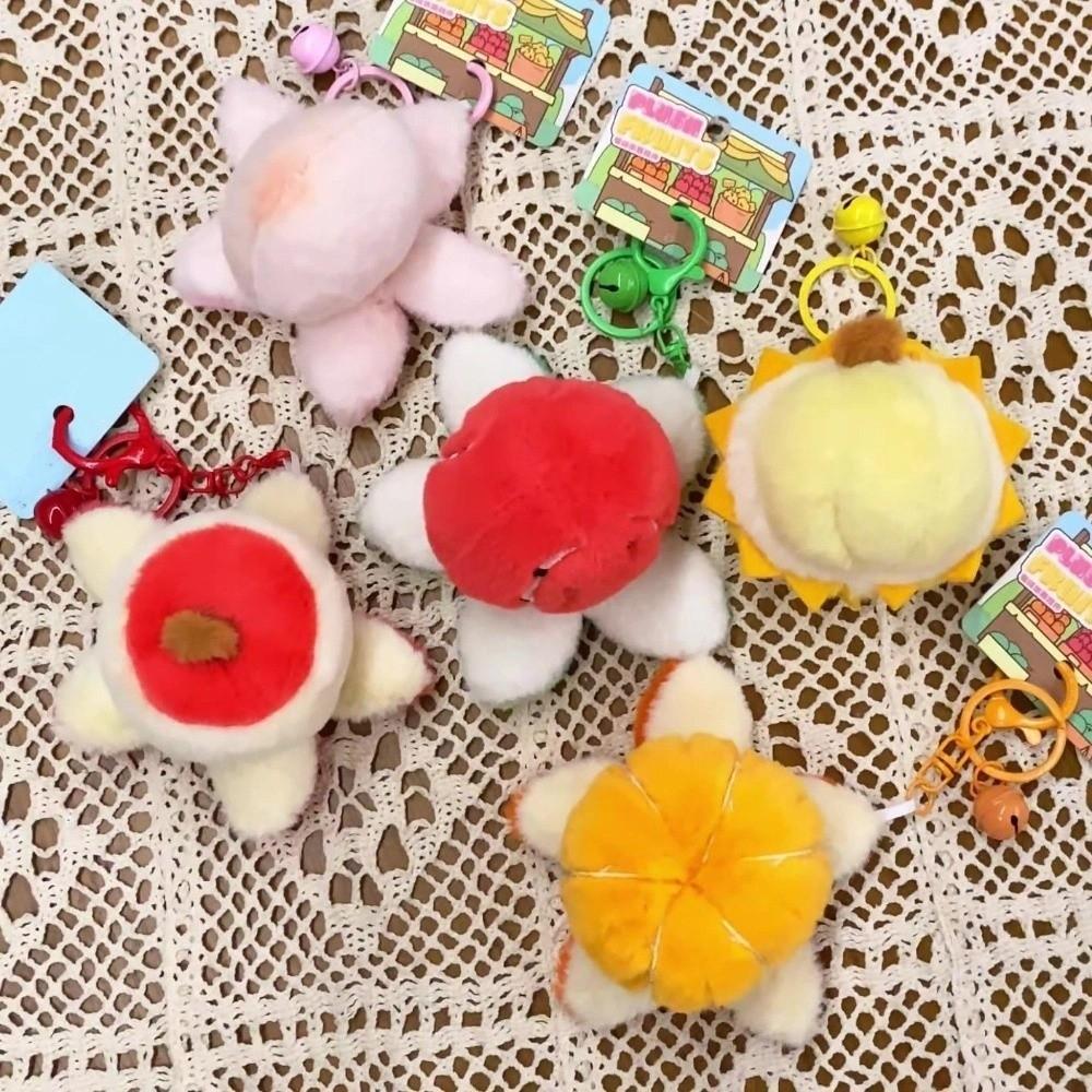 Арбуз Фрукты Плюшевые Брелок Оранжевый Фрукт Мягкая Кукла Фрукты Плюшевые Подвески Подвеска на Сумку