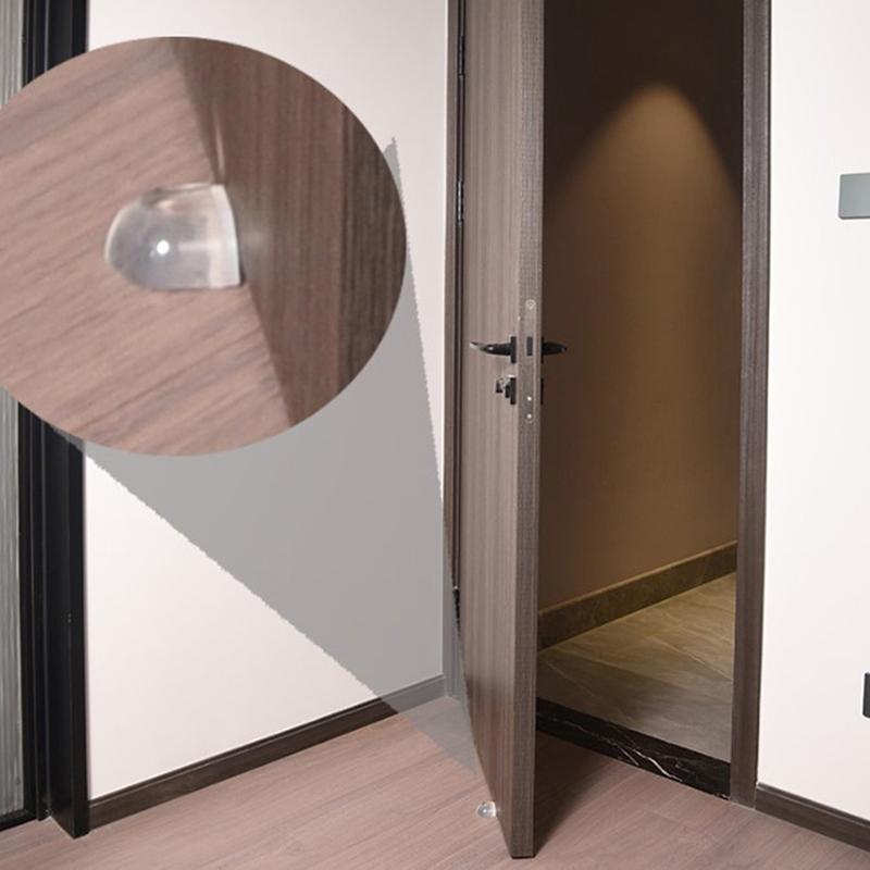 Стопор для двери Не нужно сверлить Самоклеящийся Противоударный Держатель-защелка для двери S KTY