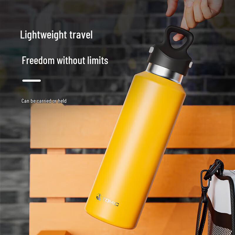 Temeike Hermes Orange Insulated Stainless Steel Water Bottle