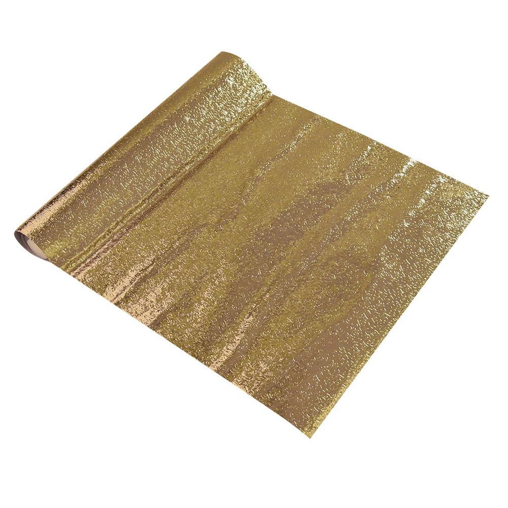 Gold Wall Sticker Waterproof Oil proof Dust proof Aluminum Foil Heat resistant